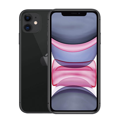 Apple iPhone 11 128GB Schwarz Ausgezeichnet Ohne Vertrag - Verbesserter Akku