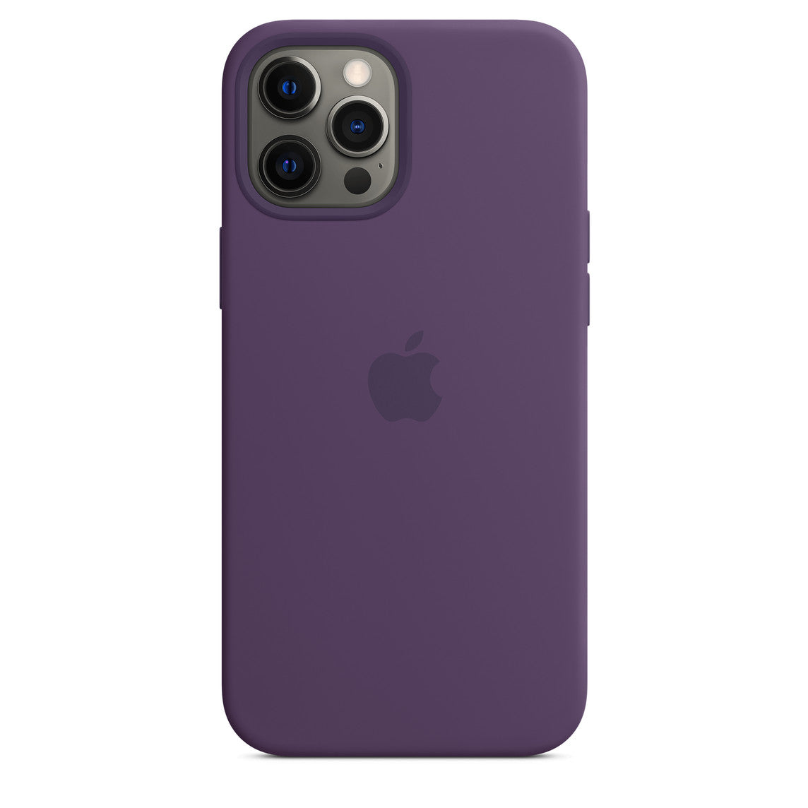 iPhone 12 Pro Max 256GB Graphit mit Apple iPhone 12 Pro Max Silikonhülle -Amethyst