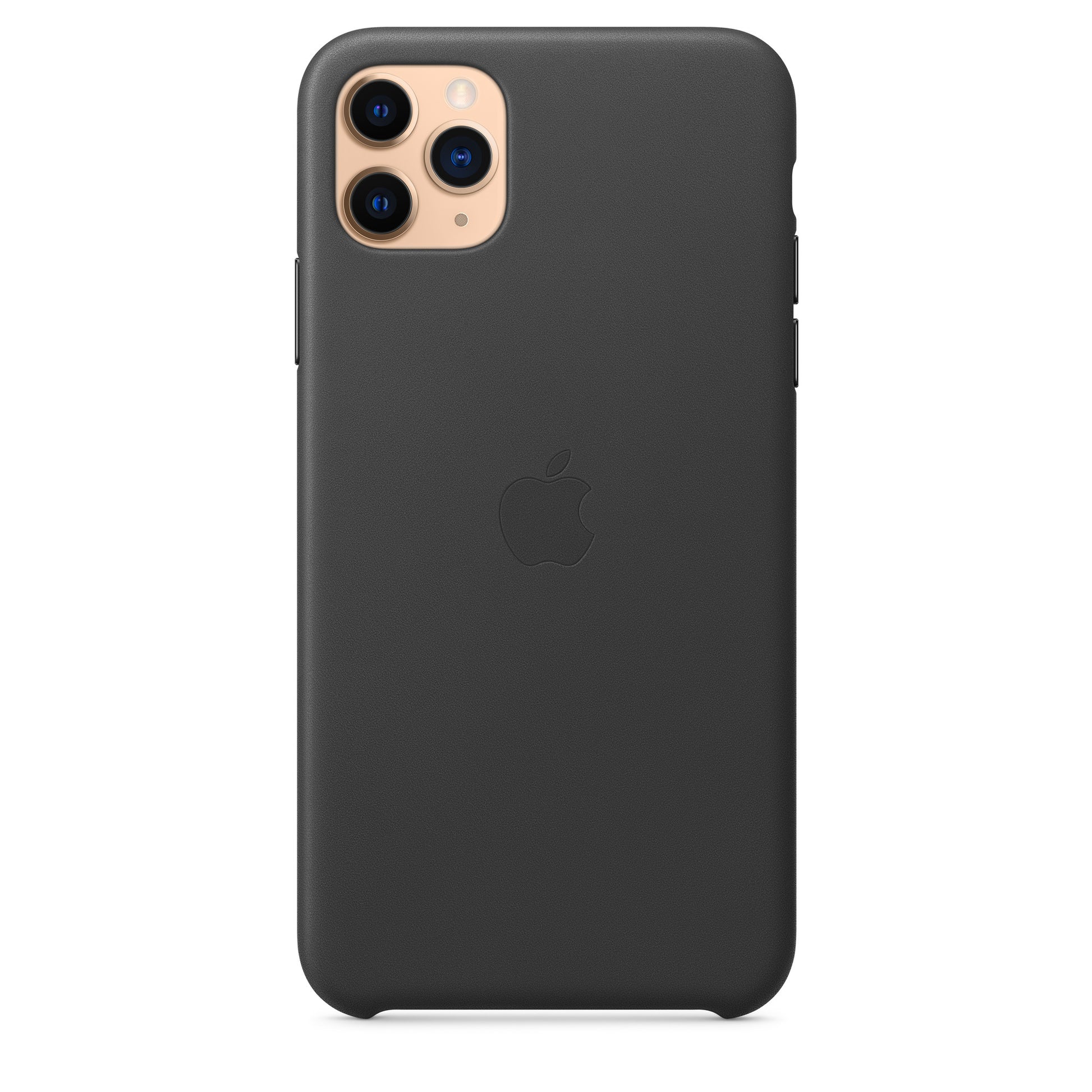 Apple iPhone 11 Pro Leder Case - Schwarz