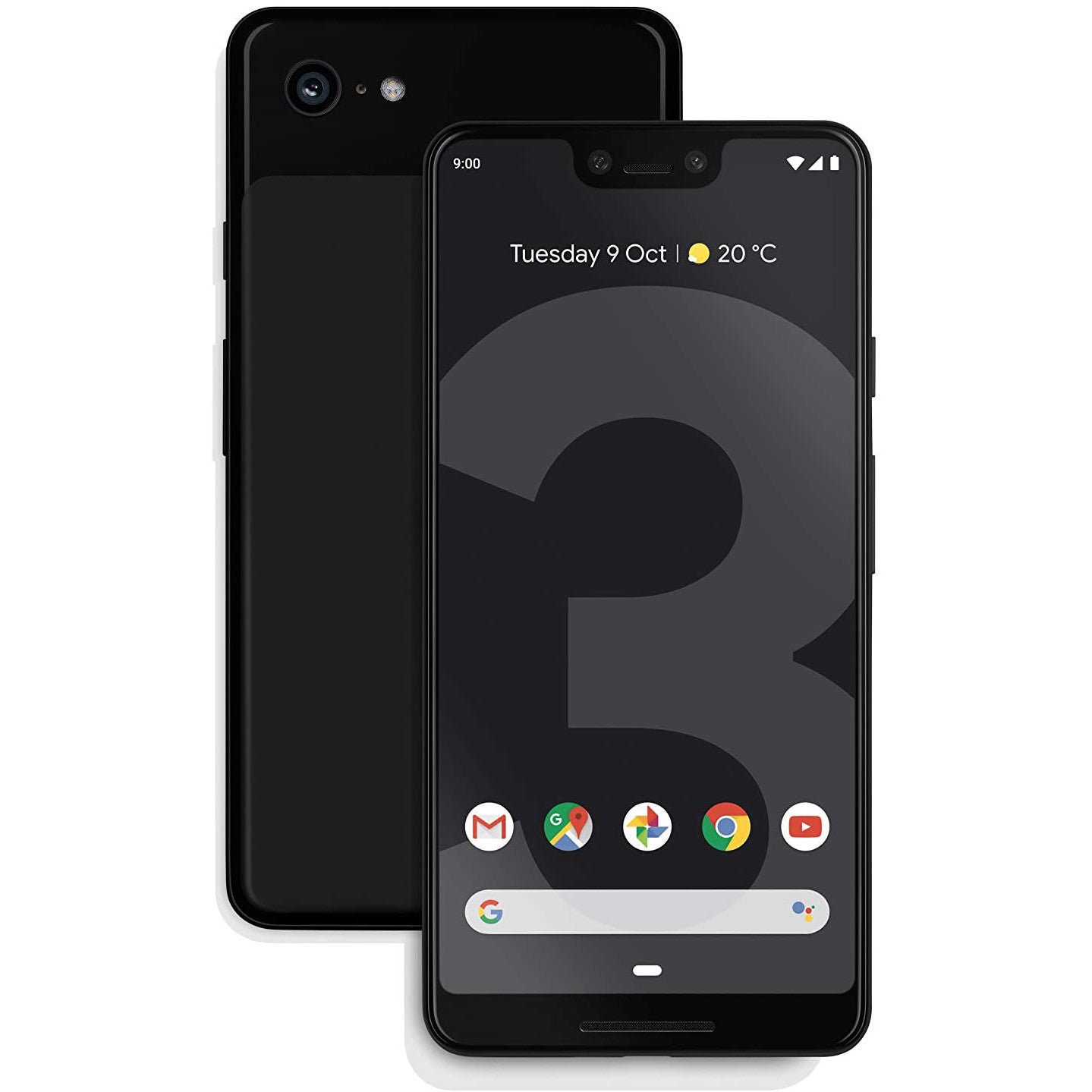 Google Pixel 3 XL 64GB Schwarz Überholt freigeschaltet