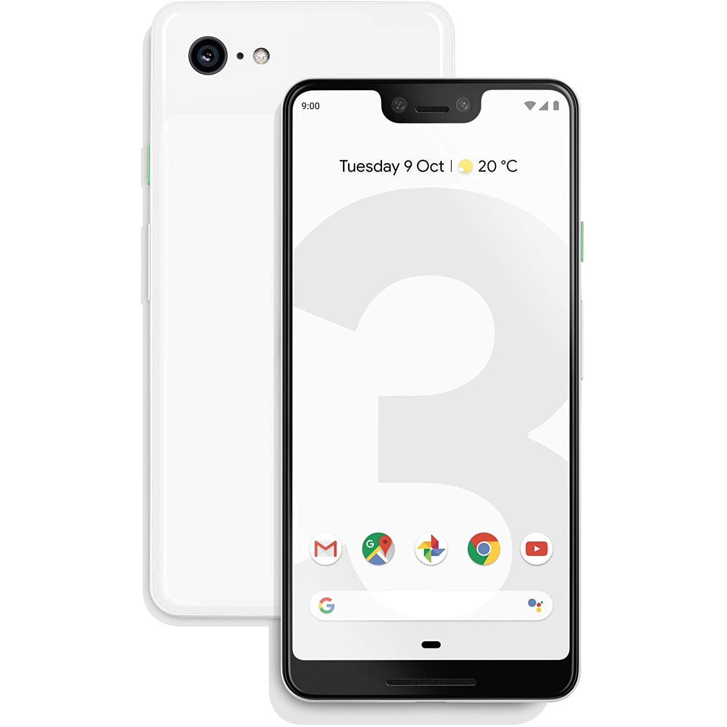 Google Pixel 3 XL 64GB Weiss Überholt freigeschaltet