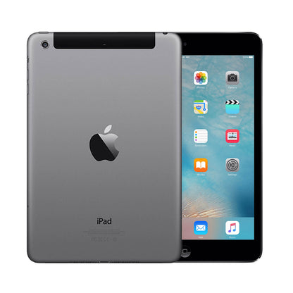 iPad Mini 3 128GB WiFi & Cellular Space Grau Ausgezeichnet Ohne Vertrag