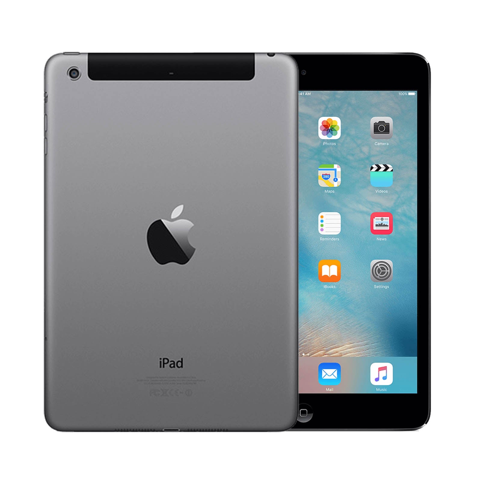 iPad Mini 2 32GB WiFi & Cellular Space Grau Ausgezeichnet Ohne Vertrag