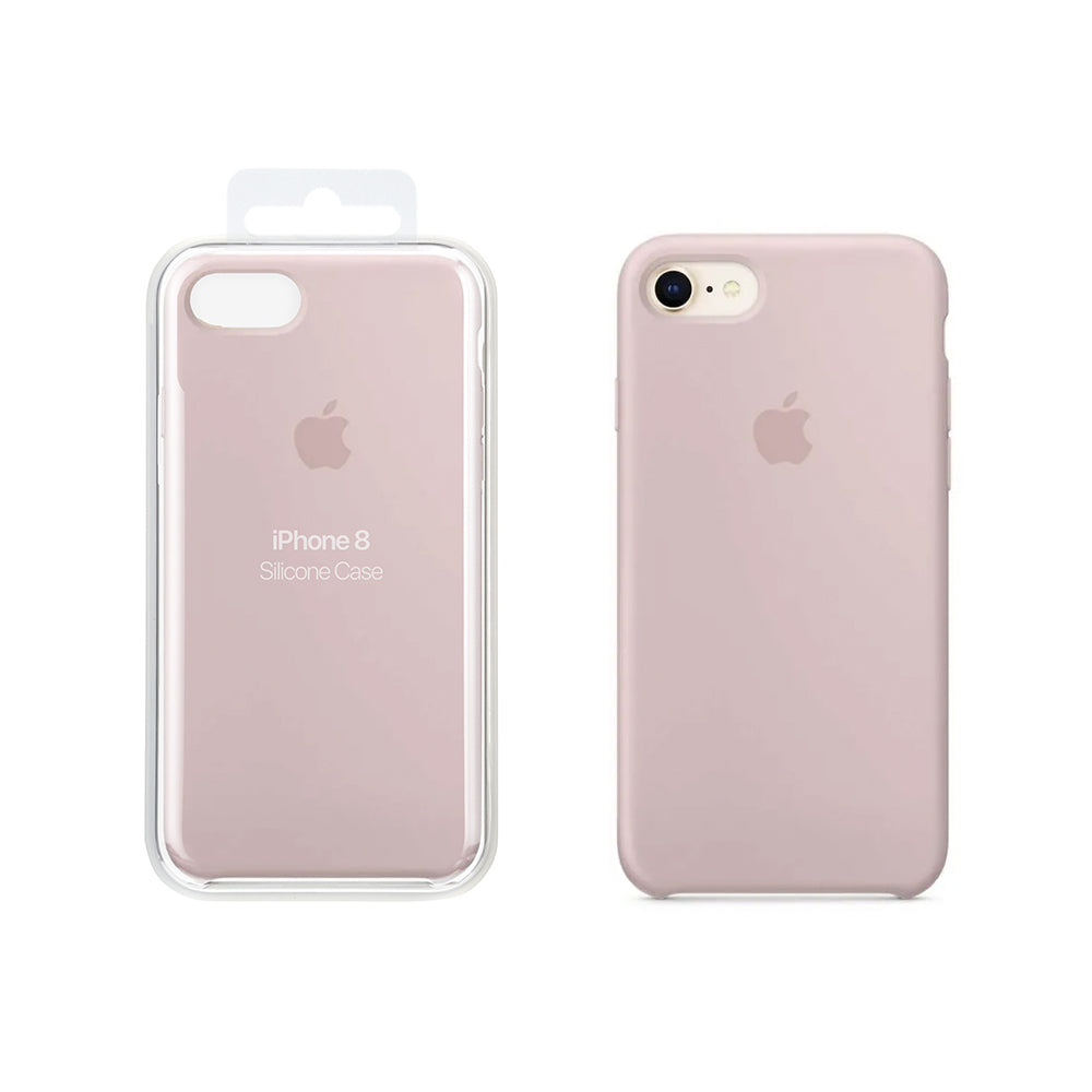 iPhone 8 Silikon Case - Rosa Sand