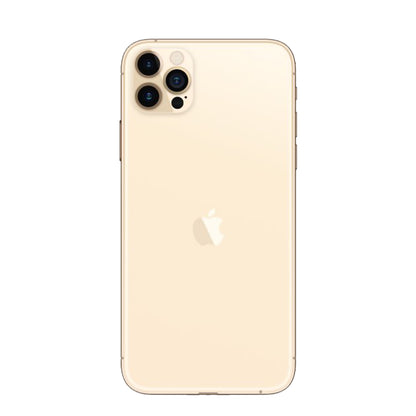 iPhone 12 Pro 128GB Gold mit Apple iPhone 12 & 12 Pro Silikonhülle mit MagSafe – Wolkenblau