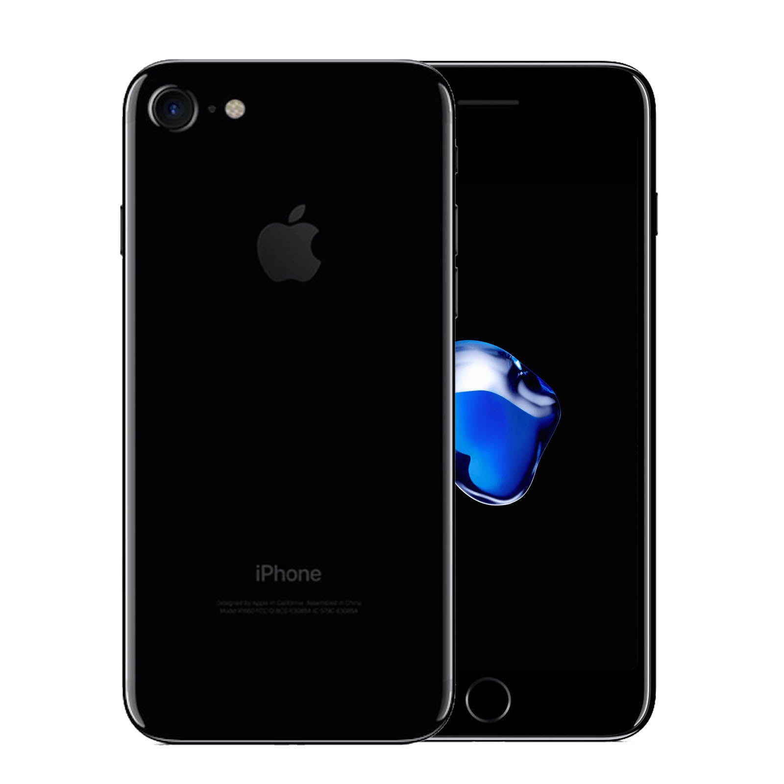 Apple iPhone 7 32GB Jet Black Ausgezeichnet - Ohne Vertrag