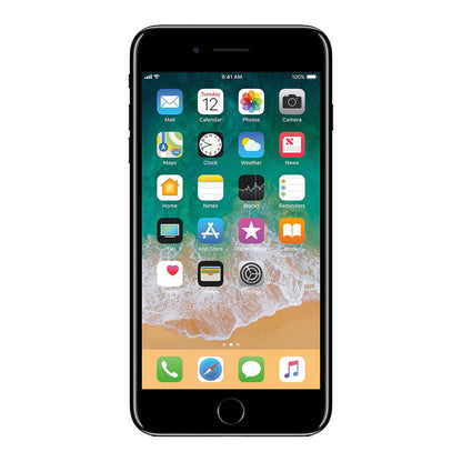 Apple iPhone 7 128GB Jet Black Ausgezeichnet - Ohne Vertrag