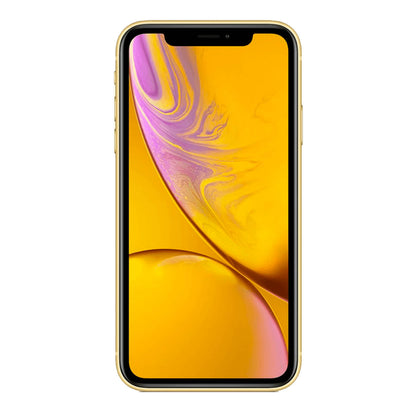 Apple iPhone XR 128GB Gelb Makellos Ohne Vertrag - Neuer Akku