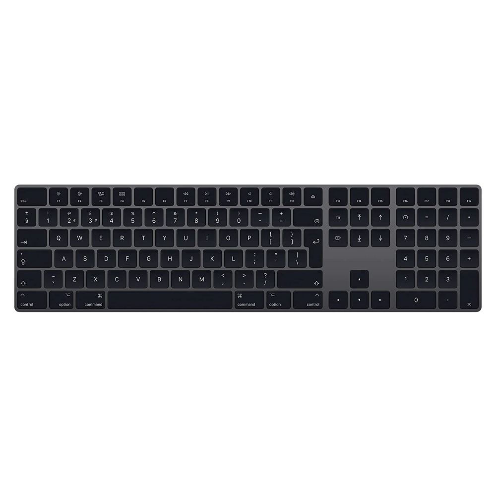 Apple Magic Keyboard mit Ziffernblock - Space Grau - QWERTZ - Neu