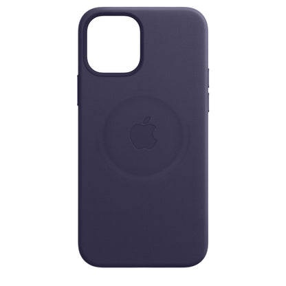 Apple iPhone 12 Pro Max Leder Case mit MagSafe - Dunkelviolett