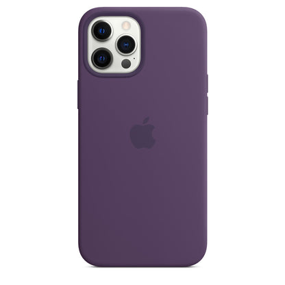 iPhone 12 Pro Max Silikon Case mit MagSafe - Amethyst