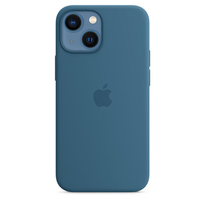 Apple iPhone 13 Mini Silikon Case - Blauhäher