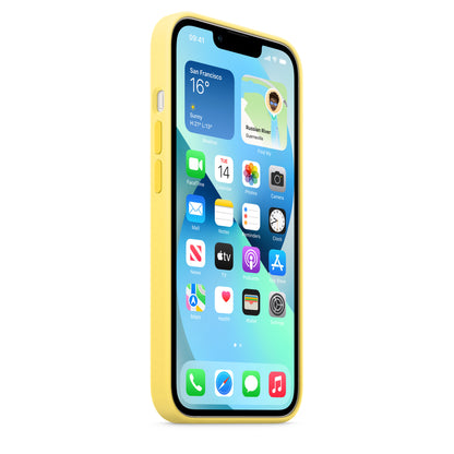 Apple iPhone 13 Pro Max Silikon Case - Zitrone