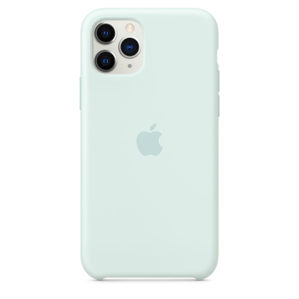 Apple iPhone 11 Pro Silikonhülle – Meerschaum – Original Neu