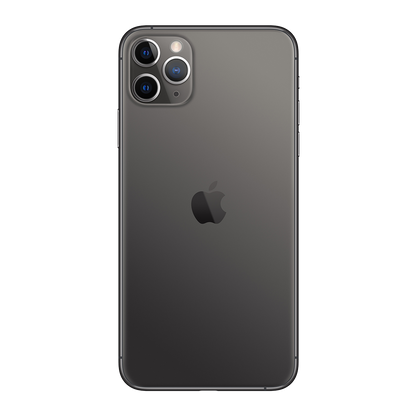 Apple iPhone 11 Pro Max 256GB Space Grau Ausgezeichnet Ohne Vertrag mit Apple iPhone 11 Pro Max Leder Folio - Schwarz