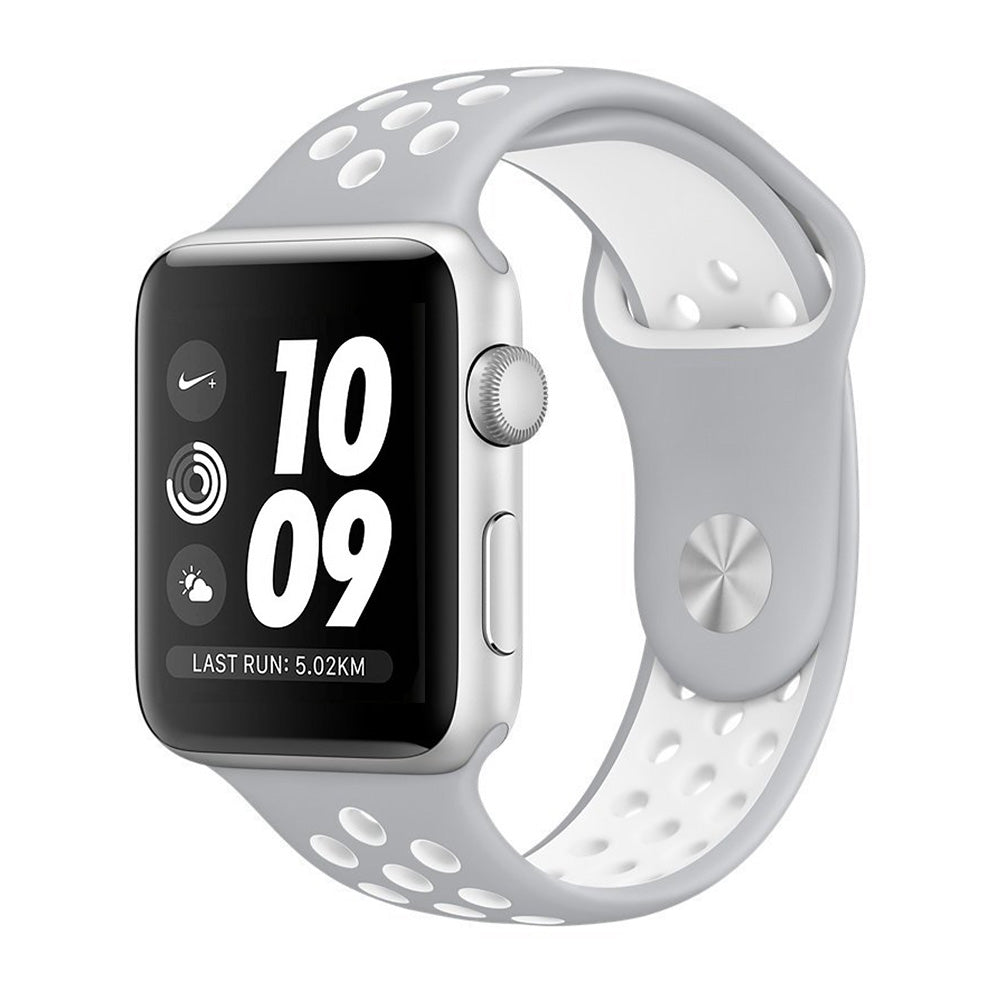 Apple Watch Series 4 Nike+ 44mm - Silber