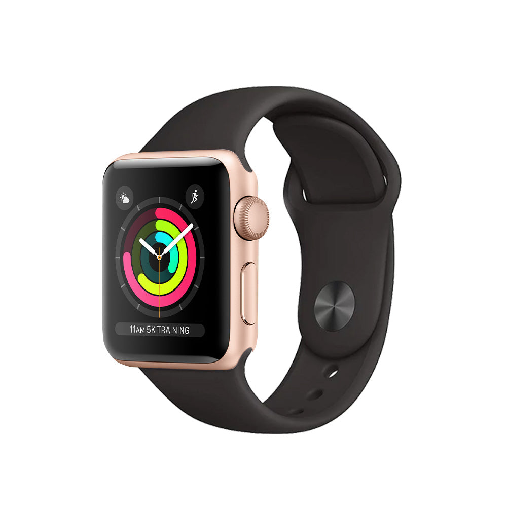 Apple Watch Series 3 Aluminum 38mm Ohne Vertrag Gold Ausgezeichnet