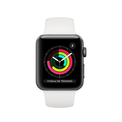 Apple Watch Series 3 Aluminum 38mm GPS Grau Ausgezeichnet