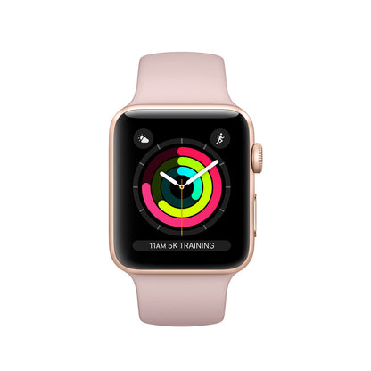 Apple Watch Series 3 Aluminum 38mm GPS Gold Ausgezeichnet