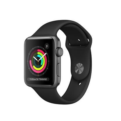 Apple Watch Series 3 Aluminum 38mm GPS Grau Ausgezeichnet