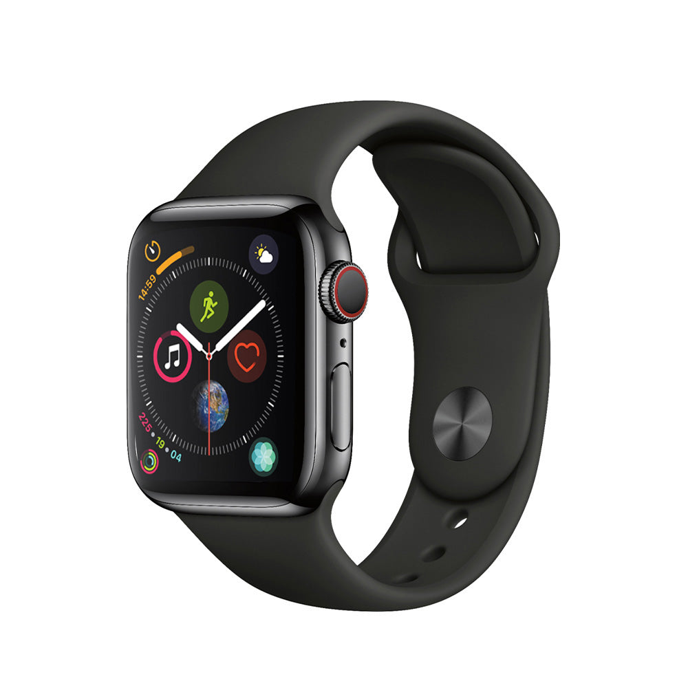 Apple Watch Series 4 Edelstahlgehäuse 44mm - Schwarz