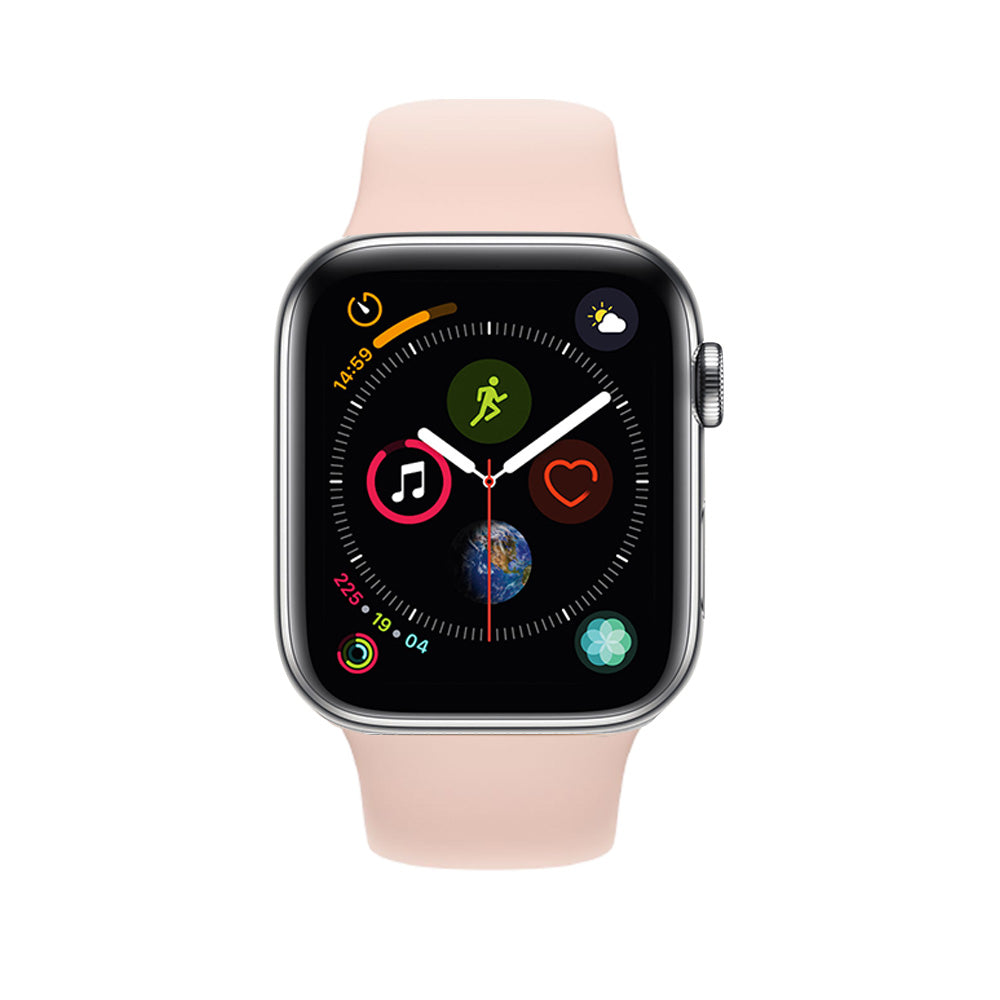 Apple Watch Series 4 Edelstahlgehäuse 44mm - Silber