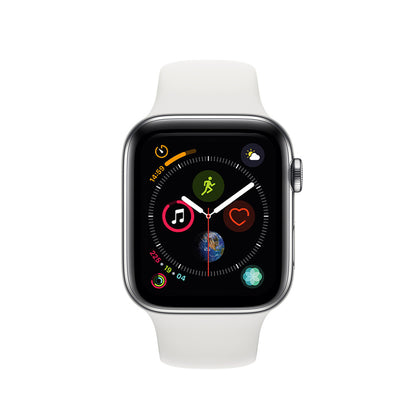 Apple Watch Series 4 Edelstahlgehäuse 40mm - Silber