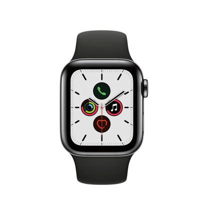 Apple Watch Series 5 Edelstahlgehäuse 44mm - Schwarz