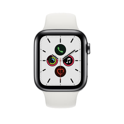 Apple Watch Series 5 Edelstahlgehäuse 44mm - Schwarz