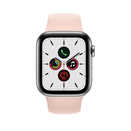 Apple Watch Series 5 Edelstahlgehäuse 44mm - Silber