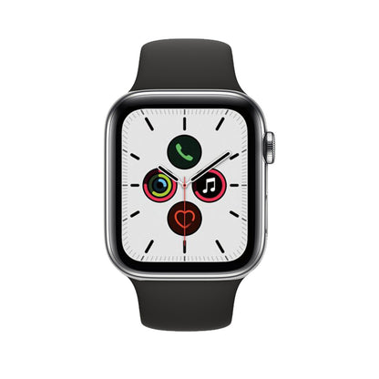 Apple Watch Series 5 Edelstahlgehäuse 44mm - Silber