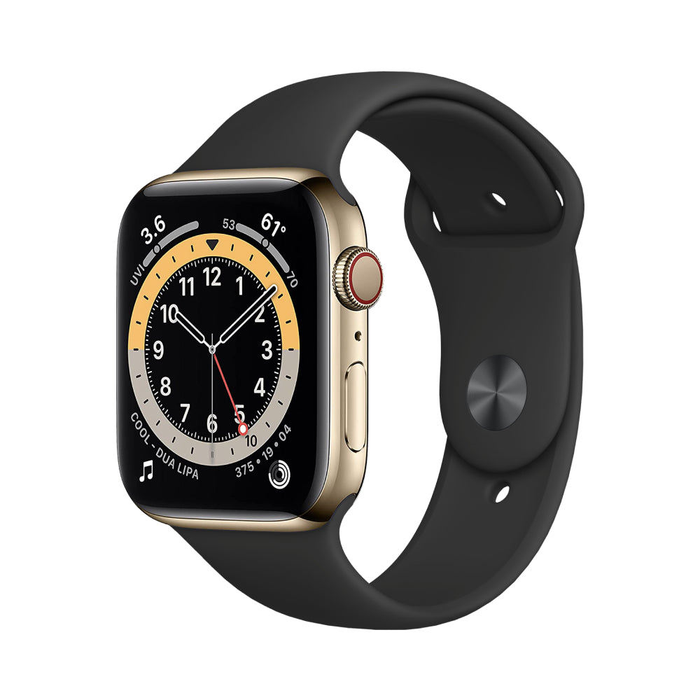 Apple Watch Series 6 Edelstahlgehäuse 44mm - Gold