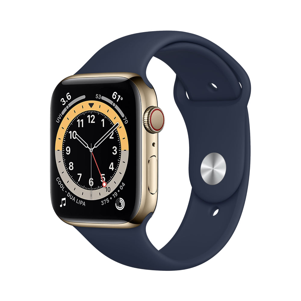 Apple Watch Series 6 Edelstahlgehäuse 44mm - Gold