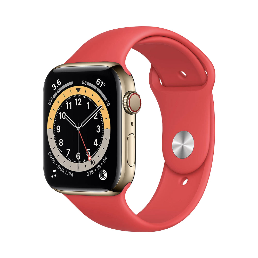 Apple Watch Series 6 Edelstahlgehäuse 44mm - Gold