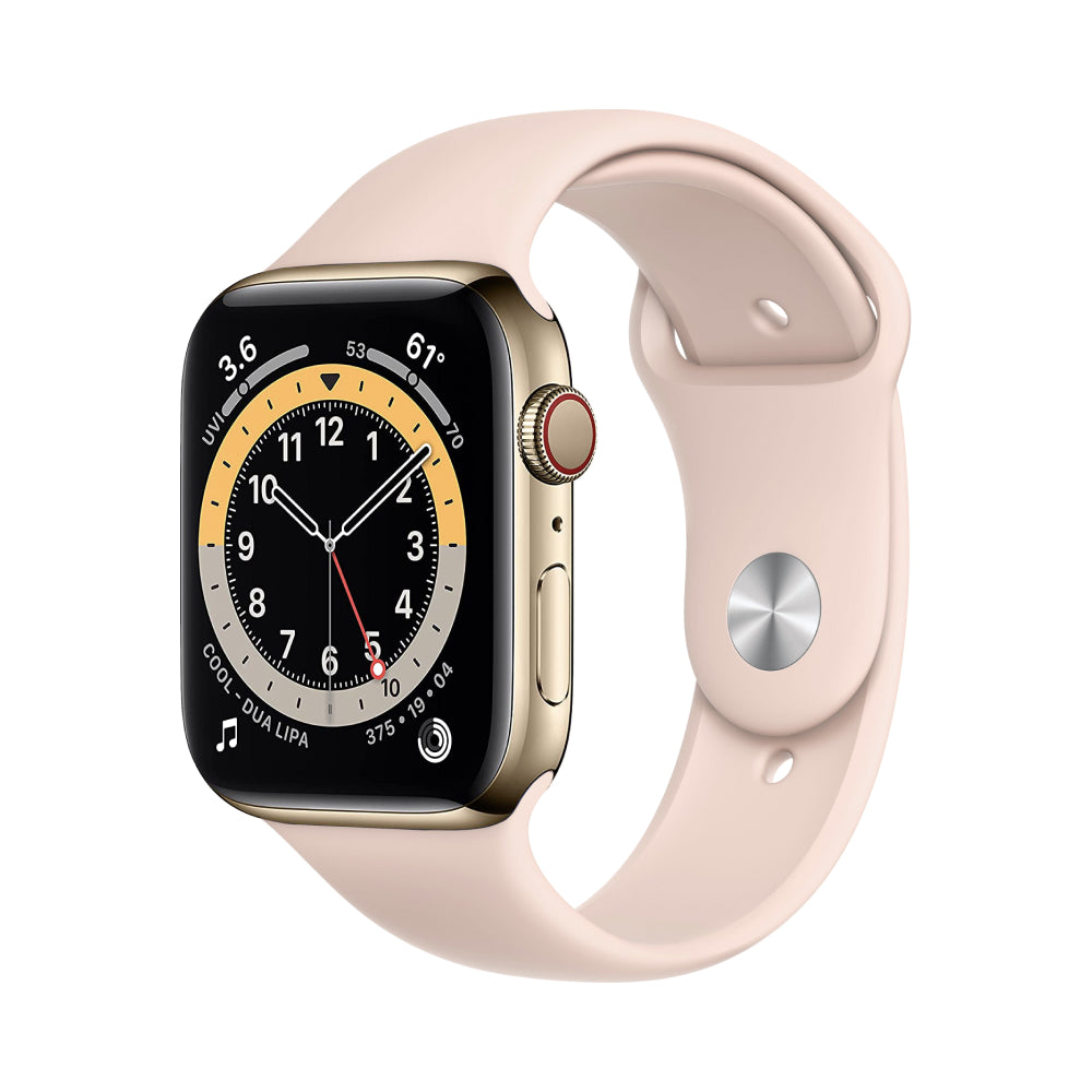 Apple Watch Series 6 Edelstahlgehäuse 44mm - Gold