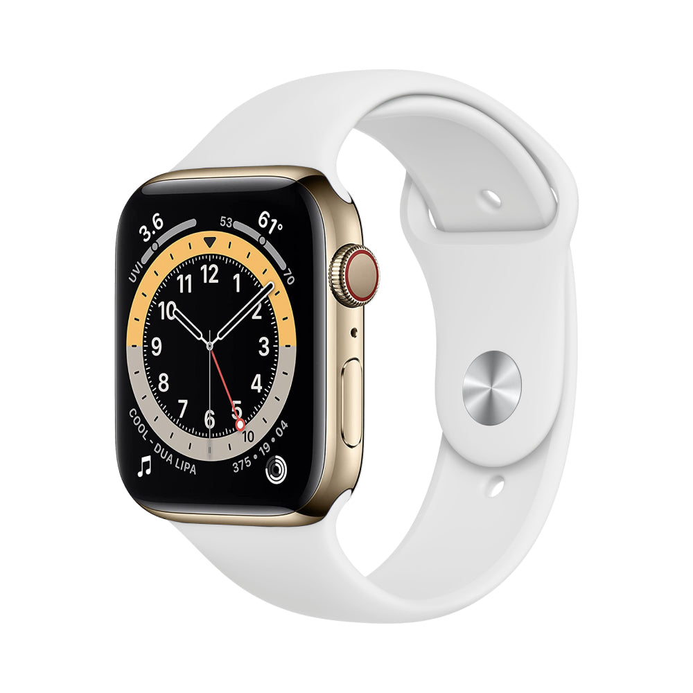 Apple Watch Series 6 Edelstahlgehäuse 44mm - Gold