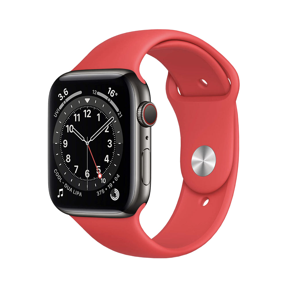 Apple Watch Series 6 Edelstahlgehäuse 44mm - Graphit