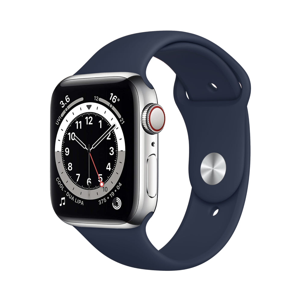 Apple Watch Series 6 Edelstahlgehäuse 40mm - Silber