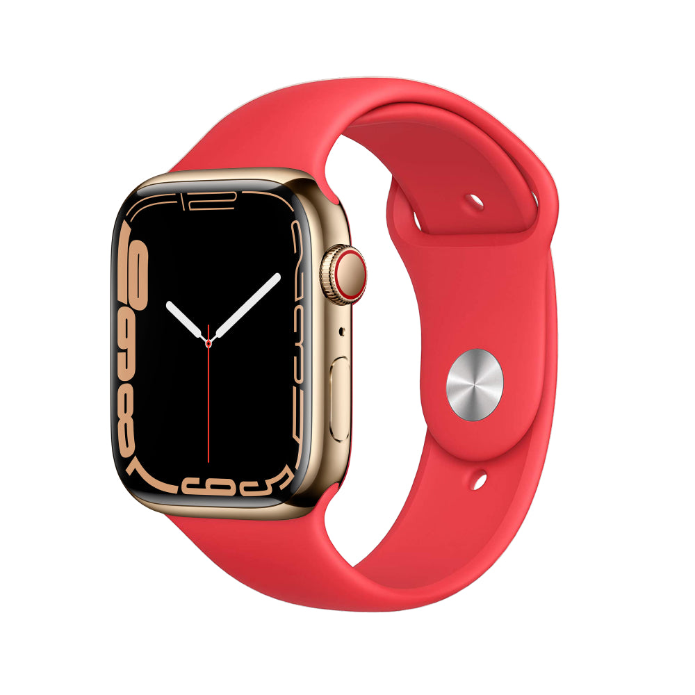 Apple Watch Series 7 Edelstahlgehäuse 41mm - Gold