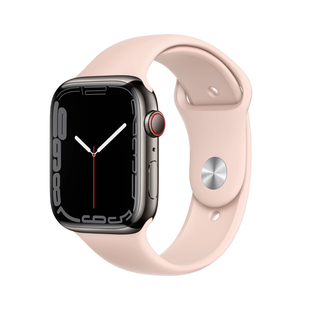 Apple Watch Series 7 Edelstahlgehäuse 45mm - Graphite