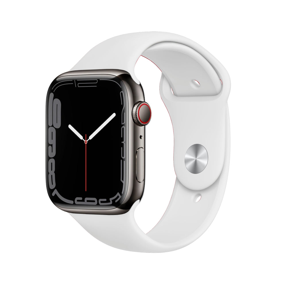 Apple Watch Series 7 Edelstahlgehäuse 41mm - Graphite