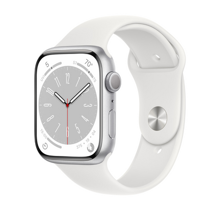 Apple Watch Series 8 Aluminium 45 mm Cellular - Silber