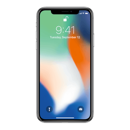 Apple iPhone X 64GB Grau Ausgezeichnet  - Ohne Vertrag