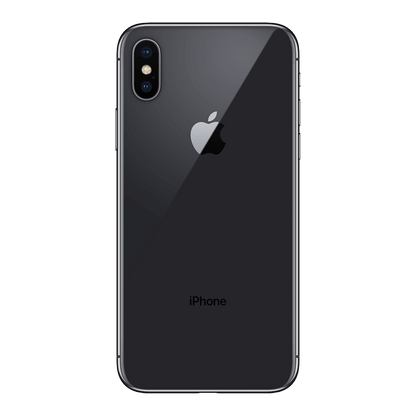 Apple iPhone X 64GB Grau Ausgezeichnet  - Ohne Vertrag