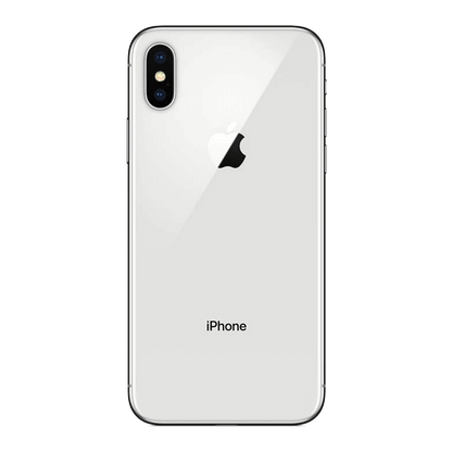 Apple iPhone X 256GB Silber Ausgezeichnet  - Ohne Vertrag