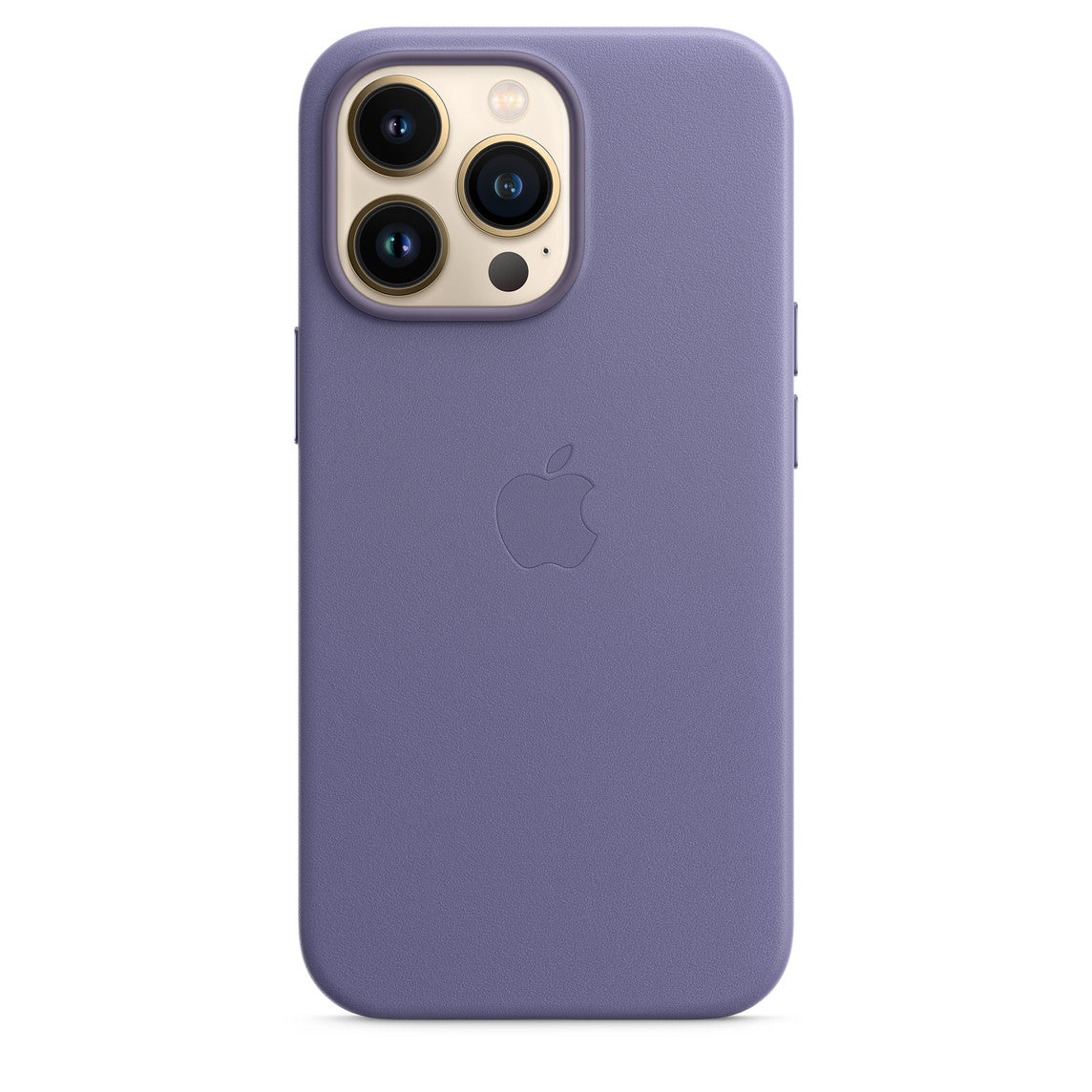 iPhone 13 Pro 256GB Gold mit Apple iPhone 13 Pro Leder Case mit MagSafe - Wisteria