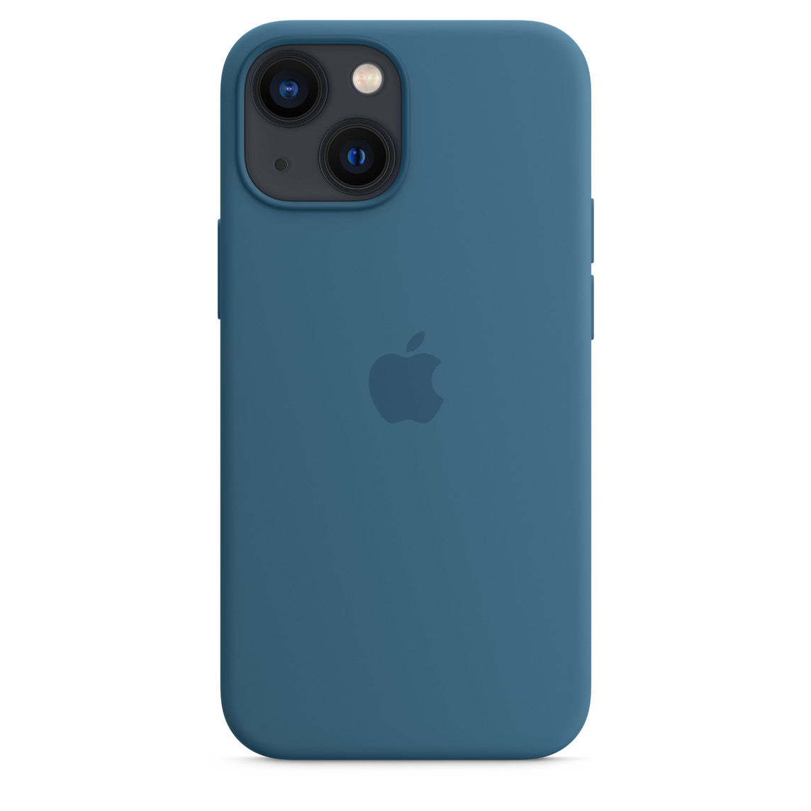 iPhone 13 Pro 512GB Gold mit Apple iPhone 13 Pro Silikon Case mit Magsafe - Eisblau