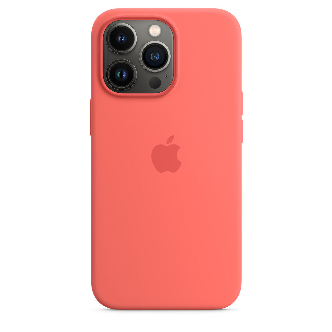 iPhone 13 Pro 128GB Alpingrün mit Apple iPhone 13 Pro Silikon Case mit MagSafe - Pink Pomelo