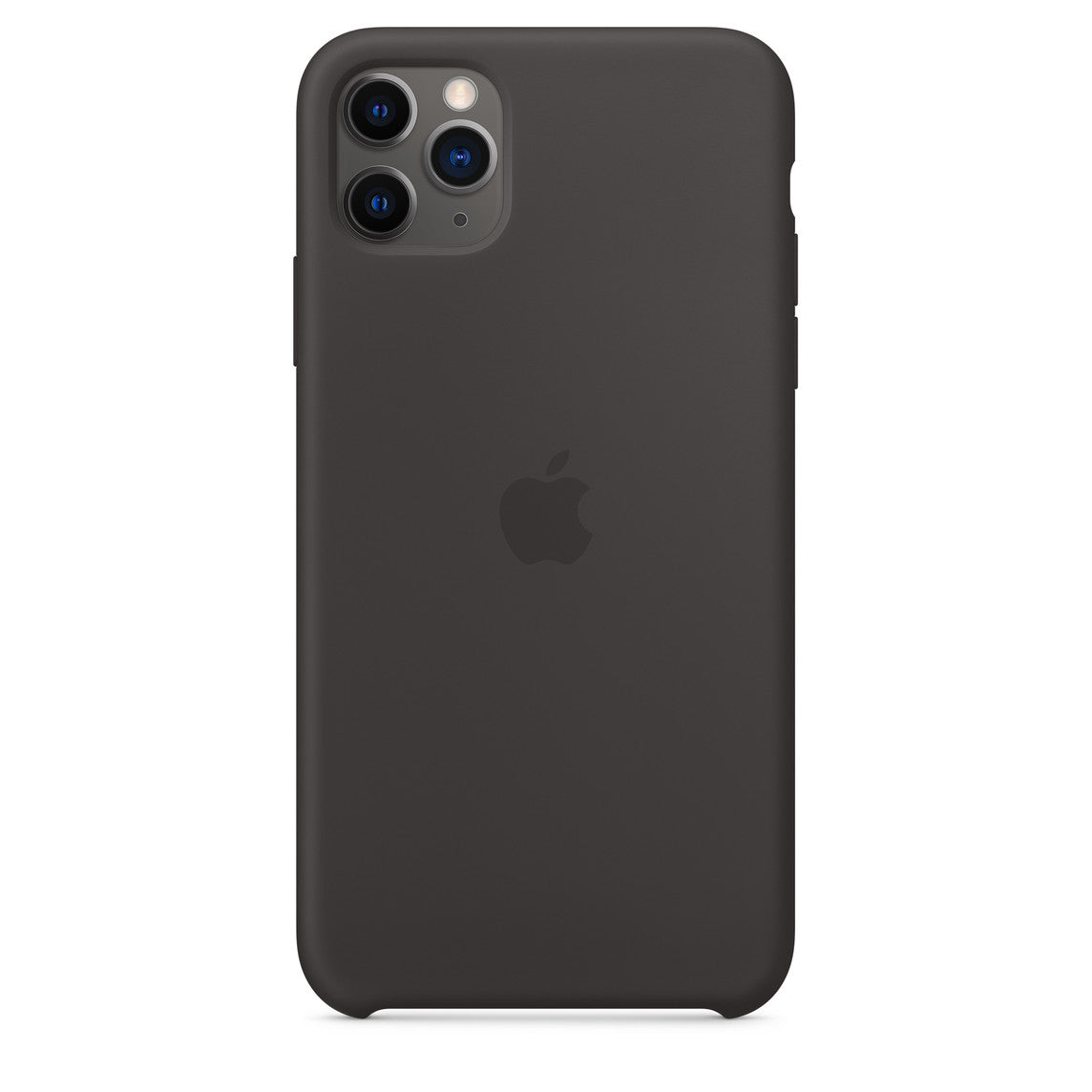 Apple iPhone 11 Pro Max 64GB Space Grau Fair Ohne Vertrag mit Apple iPhone 11 Pro Max Silikonhülle – Schwarz