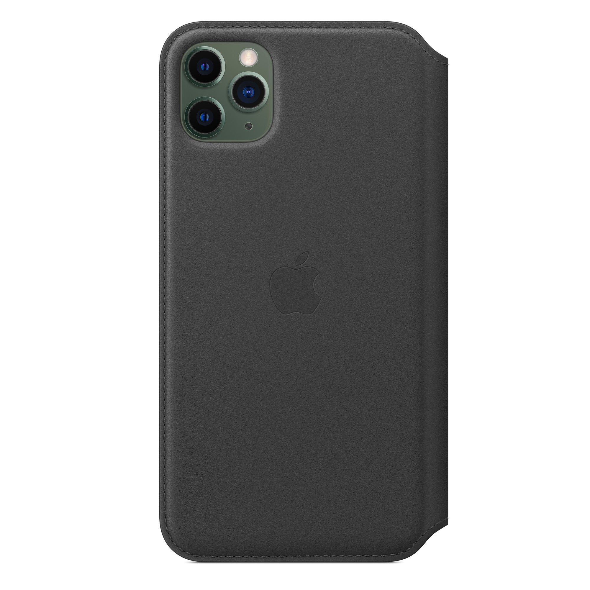 Apple iPhone 11 Pro Max 64GB Nachtgrün Fair Ohne Vertrag mit Apple iPhone 11 Pro Max Leder Folio - Schwarz